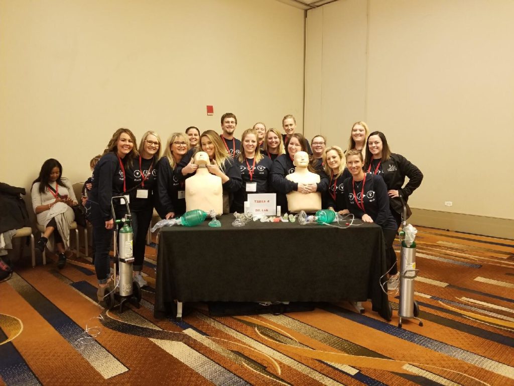 Midwest Oral Surgery Staff at a convention